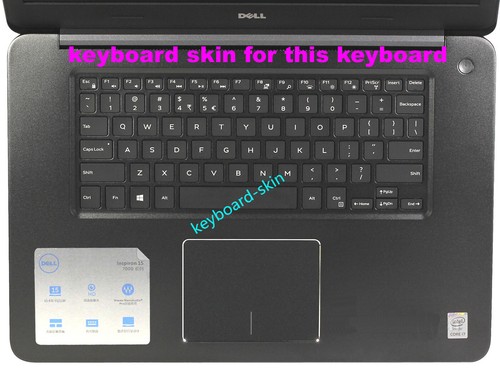 US Keyboard Cover for Dell Inspiron 13-7348 7352 7353 7359 XPS 13-9343 9350 9360 - Picture 6 of 8