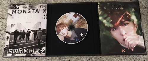 K POP-MONSTA X-THE CODE-THE 5th MINI ALBUM-2017-LIKE NEW DISC-KOREAN IMPORT - Picture 2 of 8
