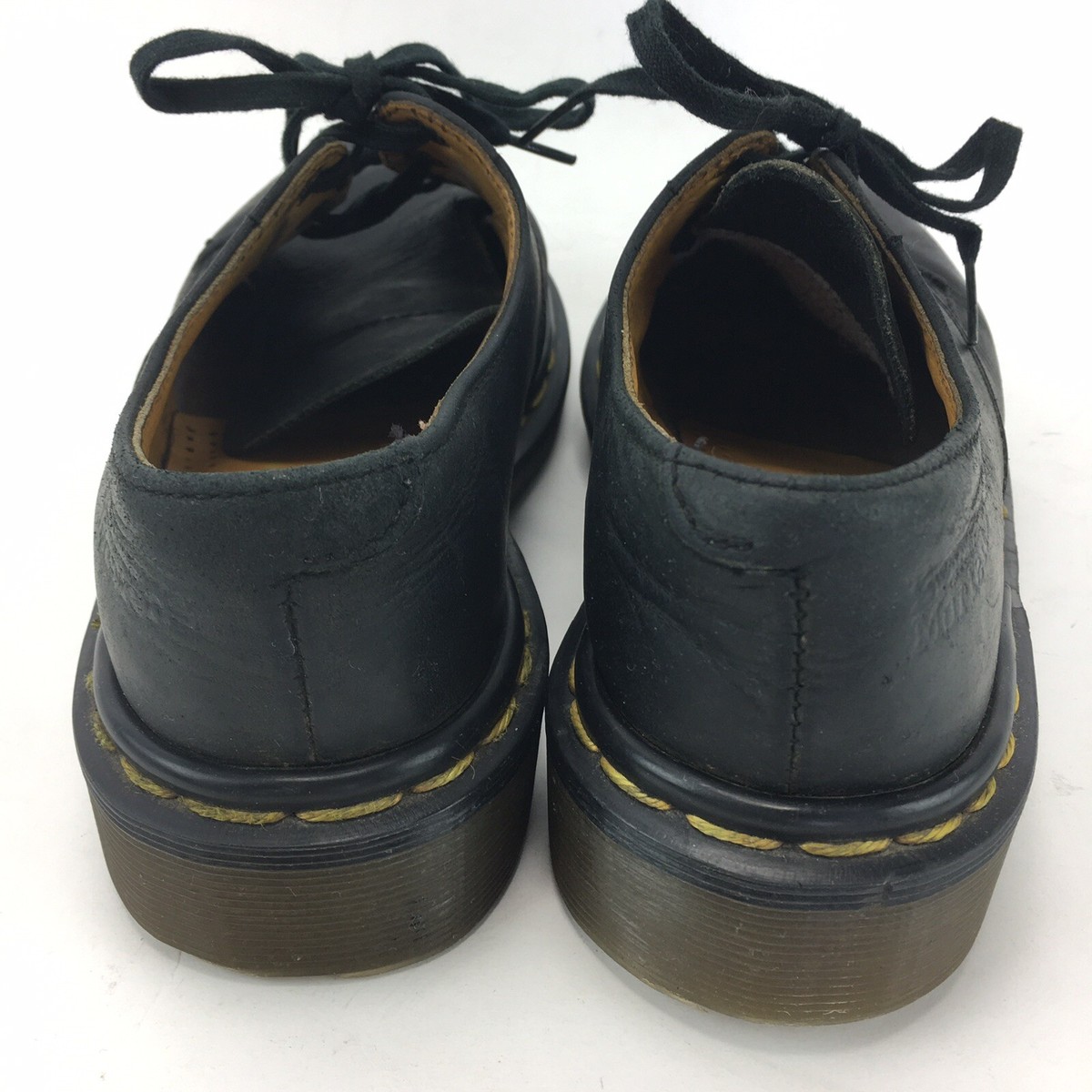 DR MARTENS Youth Size UK 12 US 13 Kids Black Leather Oxfords