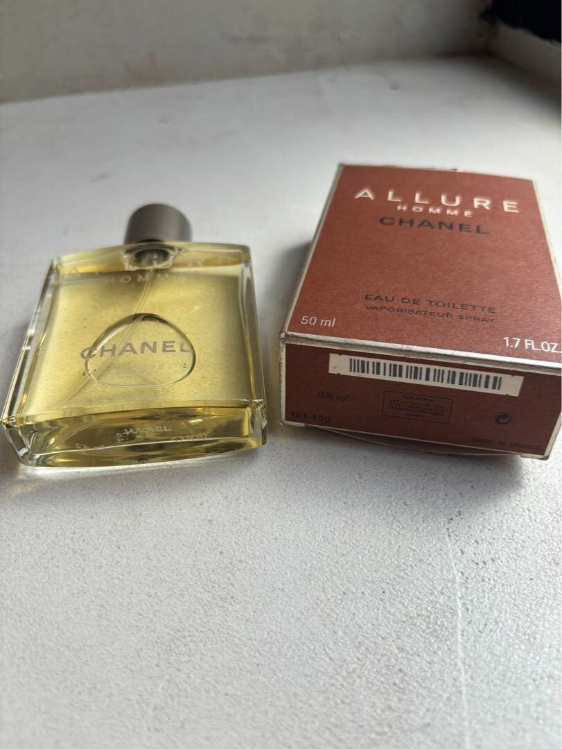 Auth Chanel Allure Homme 50ml 1.7 oz Eau de Toilette EDT NEW