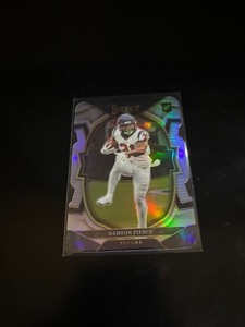 Dameon Pierce 2022 Select Concourse Silver Prizm Die Cut RC Texans 47 PWE