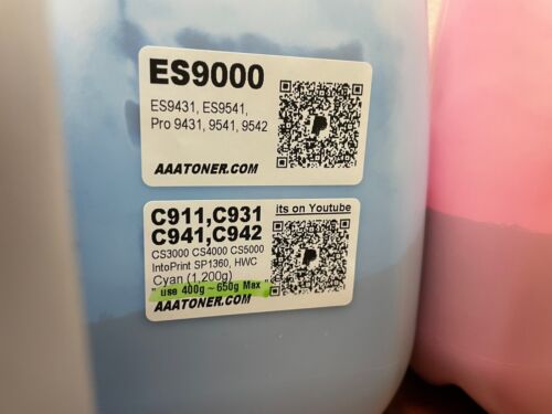 (4.800 g) Ricarica toner per OKI C911, C931, C941, C942, 9431, 9541, 9542, SP1360 - Foto 4 di 9
