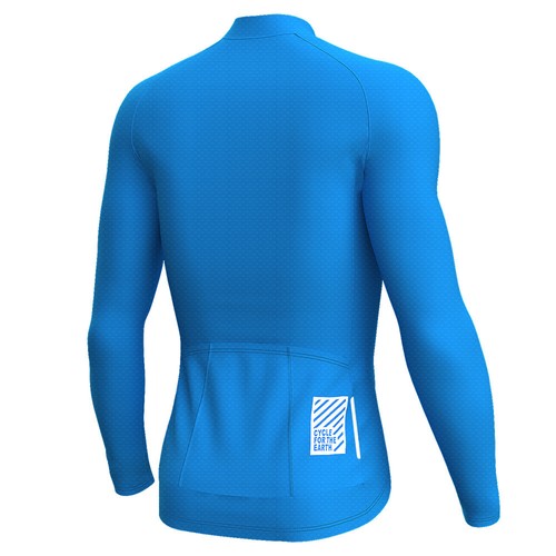 Maglia ciclismo uomo manica lunga Wulibike Moutain bike jersey top full zip MTB - Foto 44 di 47
