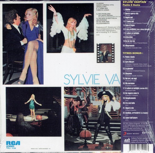 CD - SYLVIE VARTAN - Punto e basta - NEUF - Imagen 2 de 2
