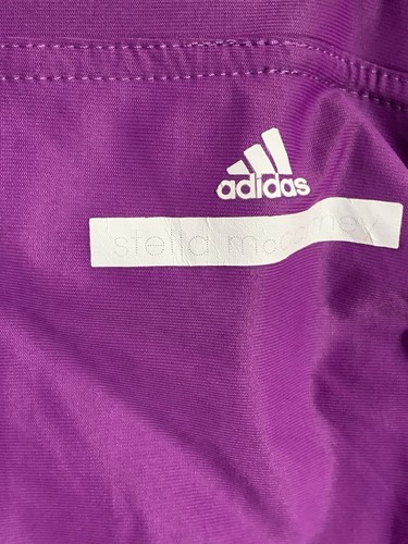 Adidas Stella McCartney Purple Ruched 3/4 Leggings Sz S - Picture 4 of 5