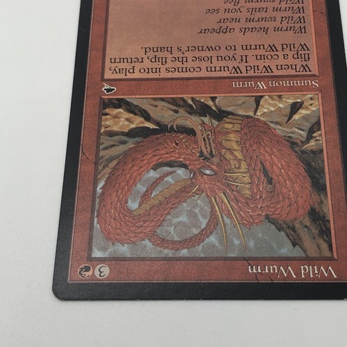 Magic The Gathering Wild Wurm Creature Tempest Uncommon - Picture 7 of 10