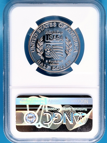 1994 P World Cup Half Dollar 50¢ NGC PF 69 Ultra Cameo - Picture 2 of 6