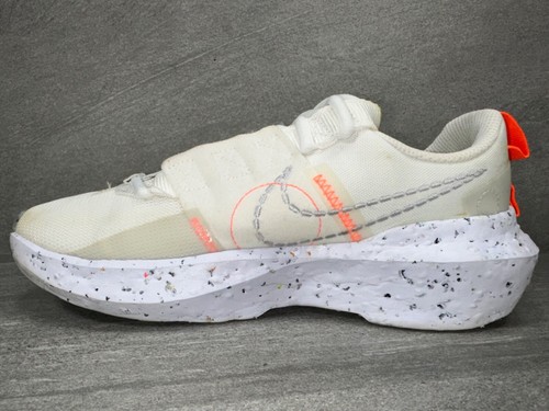 Nike Women's Crater Impact Shoes Wht/Orng/Slv CW2386-100 Size 6 - Picture 16 of 20