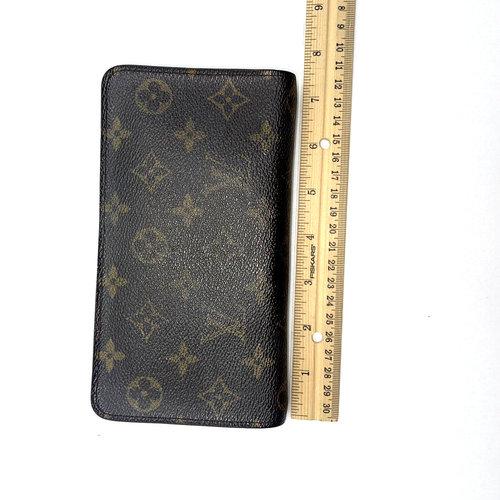 LOUIS VUITTON Monogram Zip Long Wallet Clutch Fits Some Phone Zippy Authentic Vt - Bild 11 von 14