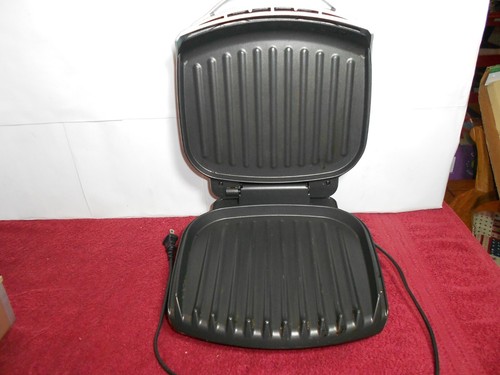 MÁQUINA PARA ASAR CARNE MAGRA GEORGE FOREMAN DE COLECCIÓN - 50 SQ. PULGADAS PROBADAS - L377 - Imagen 2 de 8