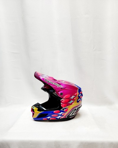 Casco de motocross Troy Lee Designs SE5 compuesto desenfoque rosa LE MIPS talla 2X - Imagen 3 de 18