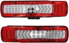 2x Led Rear Combination Lights Lamps Stop Fog Reverse Alarm For Volvo Fh4 2013+