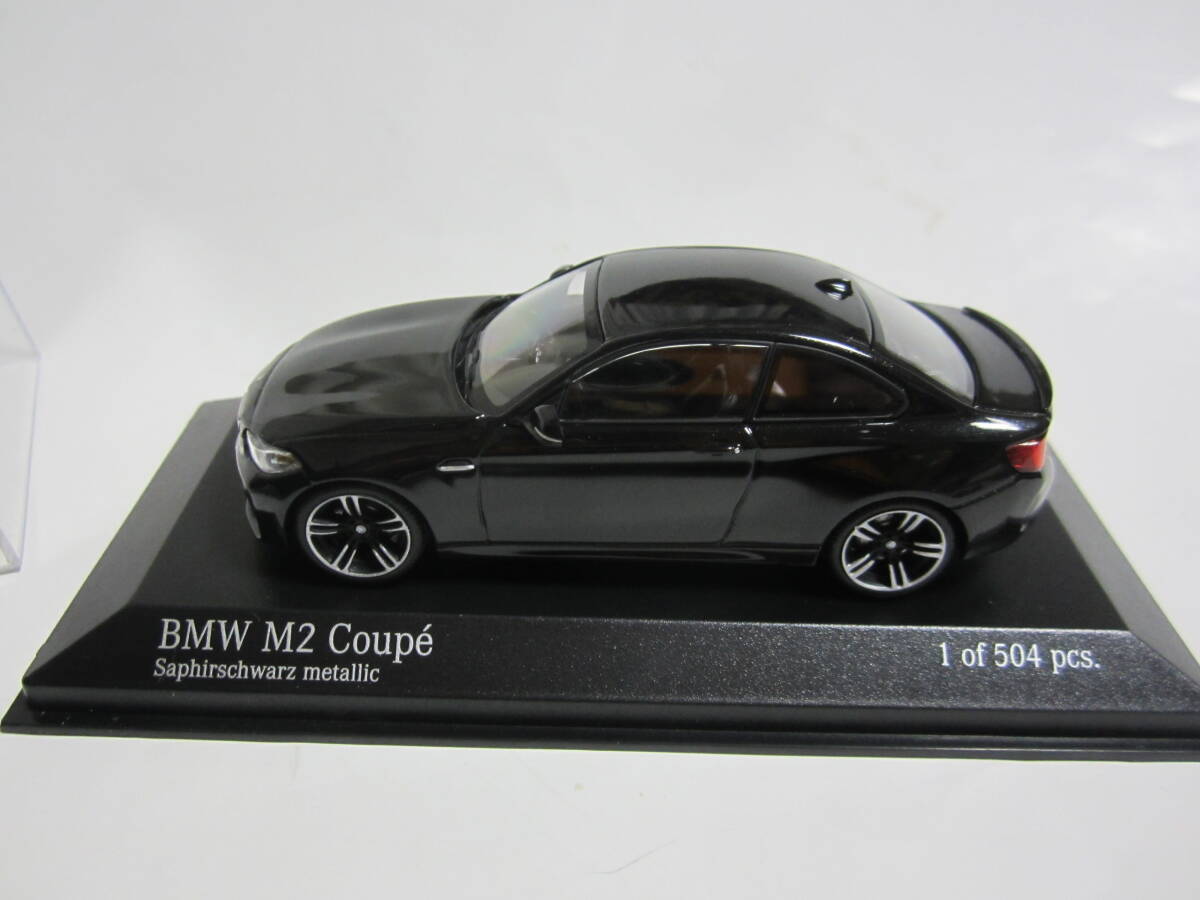 Pma Minichamps Limited To 504 1/43 Bmw M2 Coupe 2016 Black Pma Minichamps Limited To 504 1/43 Bmw M2 Coupe 2016 Black