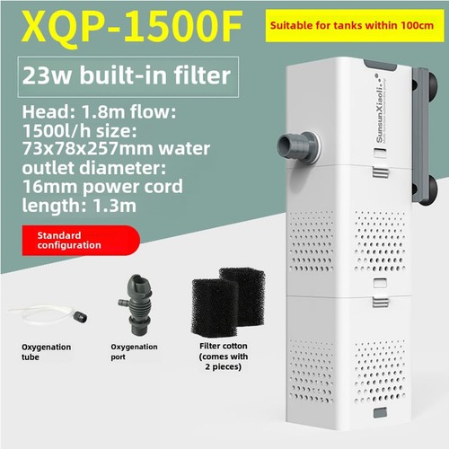 ECO 3 in 1 Fish Tank Aquarium Submersible Water Power Filter Pump 500-1500L/H AU - Picture 17 of 18