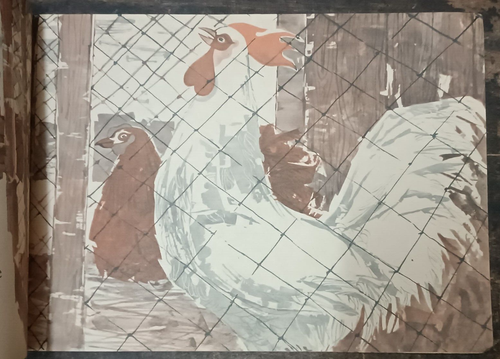 LIBRO DE CUENTOS INFANTILES DE LA INDIA: DOS POLLITOS DE SAVITRI 1970 ILUSTRADO INGLÉS - Imagen 5 de 7
