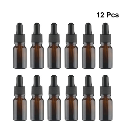 12 Pcs Essential Oil Bottle Travel Dropper Bottles Accessories Vial - Imagen 2 de 12
