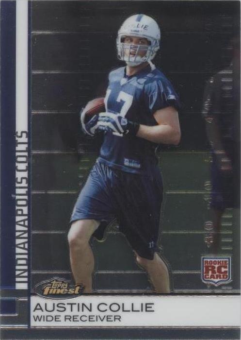 2009 Topps Finest Austin Collie #93 - 1 of 2