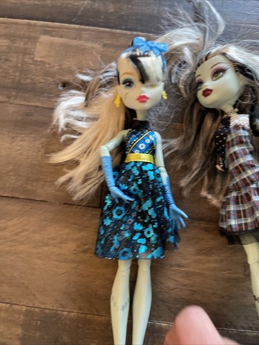 Monster High Frankie Stein G1 1st Wave Ghoulishfish Dance The Fright Away Lot - Picture 9 of 10