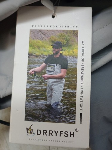 Drryfsh Water Waders For Fishing And Other Water Sports Size 4X New With Tag - Picture 3 of 3