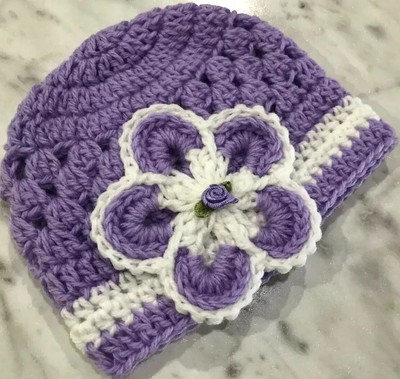 Handmade Crochet Baby Girl Booties,Hat Lime Green /& White Newborn 3 Months