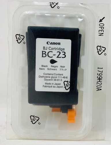 Canon 0897A002 BC-23 Original Black Cartridge For Canon BJC-5000 (No Box)
