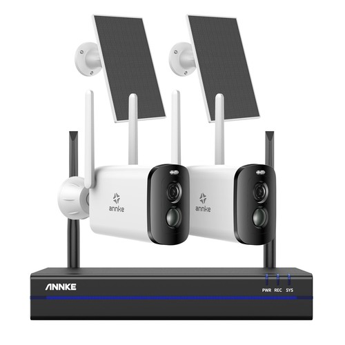 ANNKE 4MP Wireless Security Camera System Wifi Solar Battery Powered 2 Way Audio - Picture 17 of 23