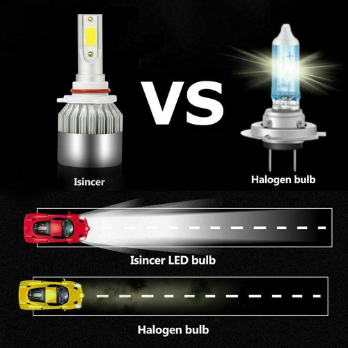For Toyota Sienna 2011-2017 6X 6000k LED Headlight + Fog Light Bulbs Combo Kit - Picture 10 of 11