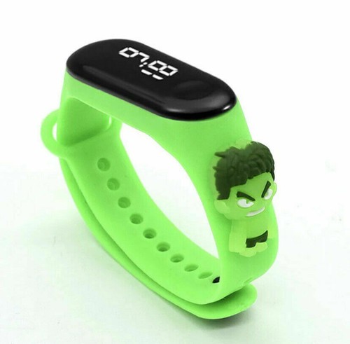 Reloj deportivo digital de silicona LED a prueba de salpicaduras niños niñas niños relojes para niños - Imagen 26 de 37