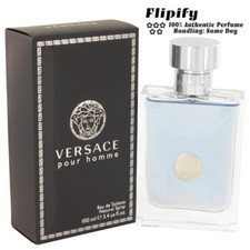 Versace Pour Homme by Versace EDT Spray for Men ~ 3.4 oz 6.7 oz 1.7 oz 1 0.17 oz