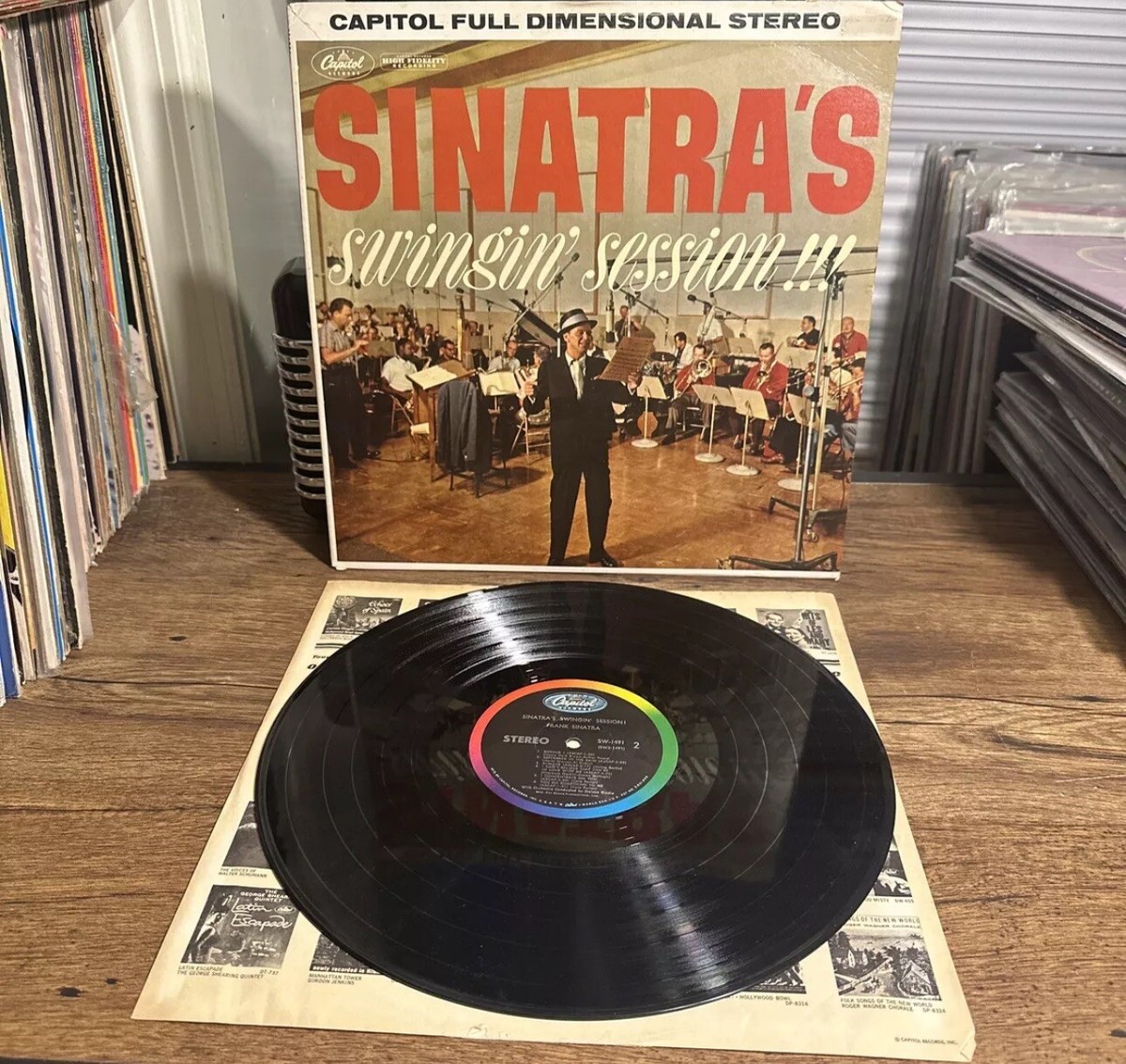 Frank Sinatra Sinatra Swings UK(英)盤LP後期盤 Frank Sinatra Sinatra Swings UK(英)盤LP後期盤