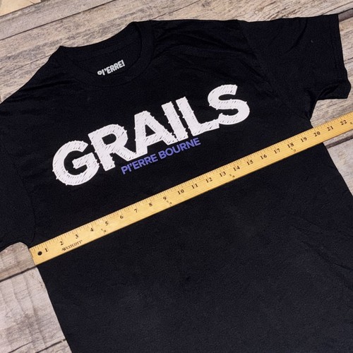 Ausverkauft Pierre Bourne "Grails" Tour T-Shirt schwarz Gr. Medium NEU - Bild 4 von 6