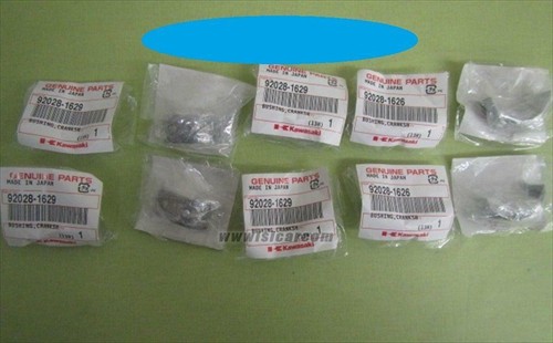 KAWASAKI NINJA ZX-7R 2003 KURBELWELLENBUCHSENSATZ X10p BLAU 92028-1629 92028-1626 - Bild 2 von 22