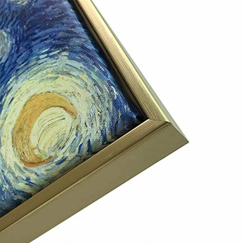 Wieco Art Framed Art Giclée stampe su tela della notte stellata di Van Gogh dipinti - Foto 2 di 8