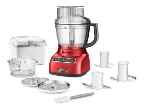 KitchenAid Architect series 13 Cub Exact slice System KFP1344ACA Candy Apple Red - Picture 1 of 1