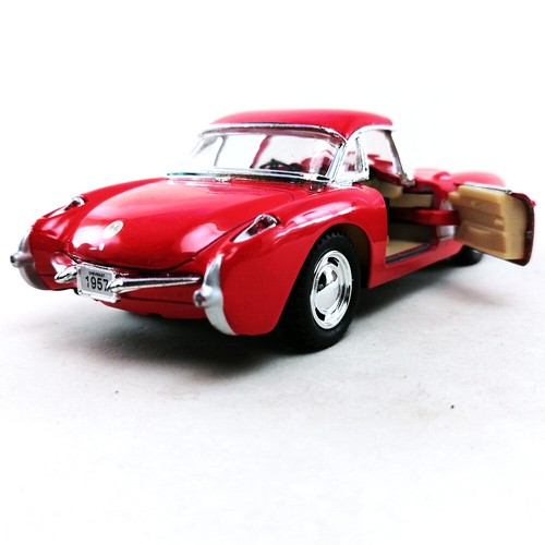 1957 Chevrolet Corvette Die-Cast Model Car Kinsmart 1:34 Scale Toy Collection #3 - Picture 29 of 60