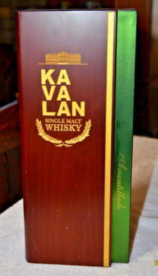 Kavalan Single Malt Whisky Sherry Oak,  box only