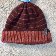 Columbia City Trek Reversible Beanie Hat Unisex One Size Knitted CU0198 Red NEW