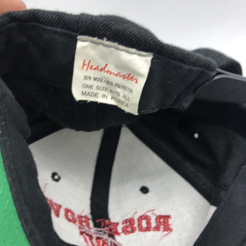 1994 Wisconsin Badgers Rose Bowl Snapback Hat Black Headmaster Vintage. - Picture 7 of 7