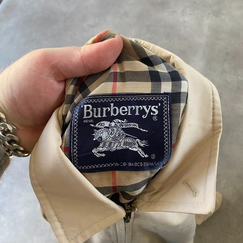 Burberry Harrington Chaqueta Hombre Grande Nova Check Vintage España Abrigo Bomber Beige - Imagen 9 de 11