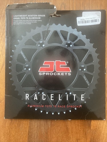 JT Sprockets Racelite Aluminum 7075 T6 Race Sprocket JTA808-47 BLK - Picture 7 of 8