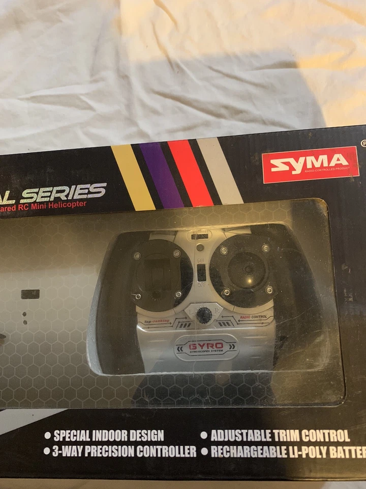 Syma Radio Control Mini Helicopter Red Metal Series S107G 3 Channels Infrared - Image 2 of 2