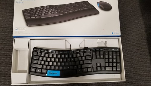 Microsoft Sculpt Comfort Keyboard Wireless Black KGR1173 Mod. 1531 *No Receiver* - Picture 1 of 4