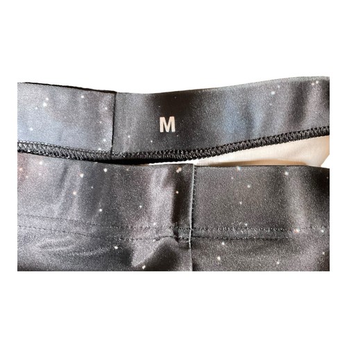 Blackmilk Leggings Women’s M Black Galaxy Colorful Space Activewear Capri - Picture 4 of 9