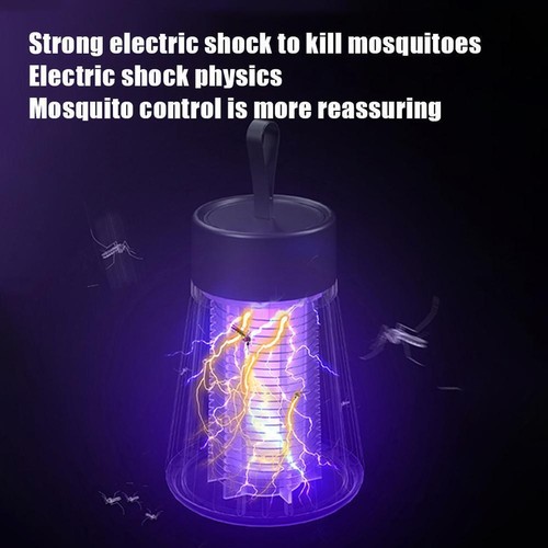 Lámpara Asesina de Mosquitos Zapper Eléctrica Insecto Mosca Luz UV [2024 Trampa -- - Imagen 8 de 14