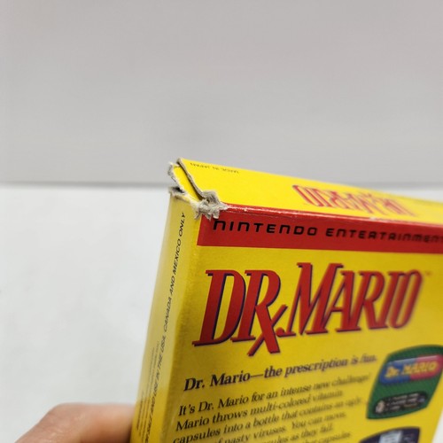 Dr. Mario (Nintendo, NES 1990) Game in Box, - Styrofoam - No Manual - Picture 7 of 12