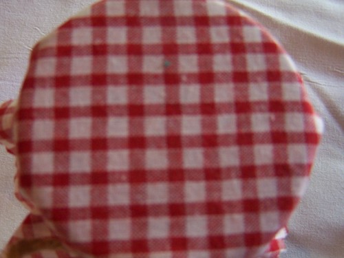 10 / 20 / 30 / 50 Large Gingham fabric jam jar covers / toppers with bands - Picture 12 of 12