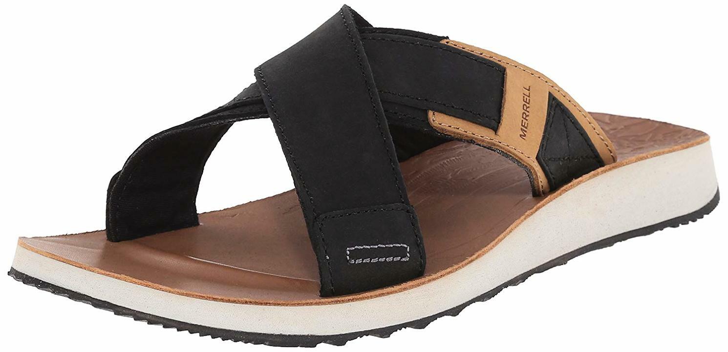 Merrell Hombre Cuero diapositiva duskair Sandalia-elegir talla Color Merrell Hombre Hombre Hombre Cuero diapositiva duskair Sandalia-elegir talla Color tienda