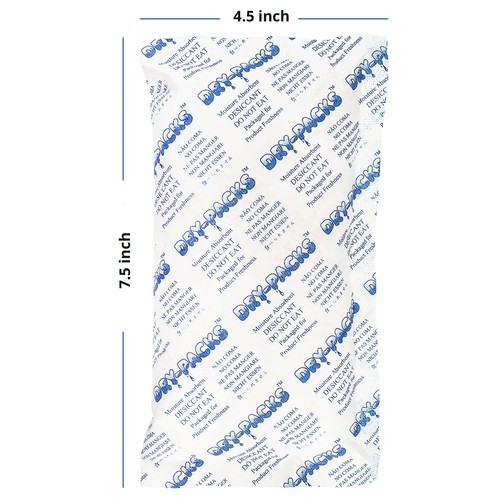 Food Grade Silica Gel Packets 224 Gram Silica Packets for Moisture Control De... - Picture 2 of 6