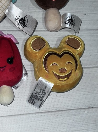 Disney Parks Wishables Lot Strawberry Popsicle Mickey Waffle Ice Cream Bar Cone - Picture 4 of 6