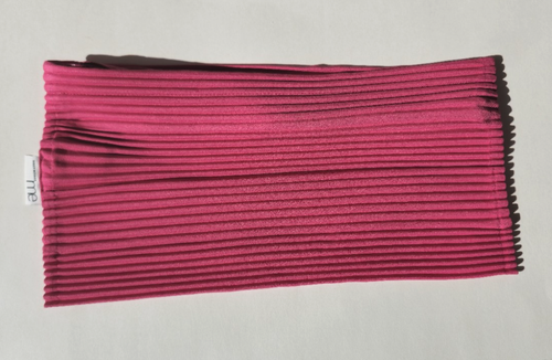 Excellent Me ISSEY MIYAKE Mini Bag Pouch Pink Pleated From Japan - Picture 16 of 24